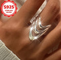 Women's S-925 Timeless Hand Crafted Classic Ring